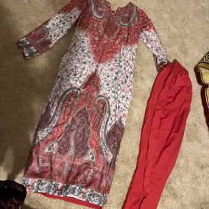 pashmina wool shalwar khameez